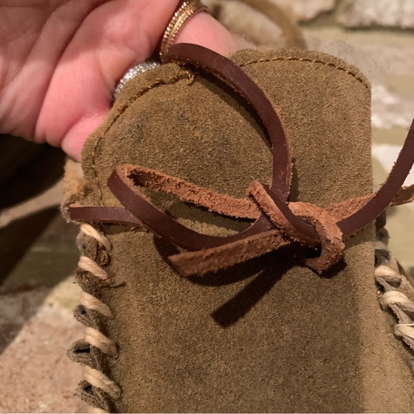 🎉3/$28🎉 EMU Ridge Australia | Men’s Shearling Moccasins - Picture 4 of 10